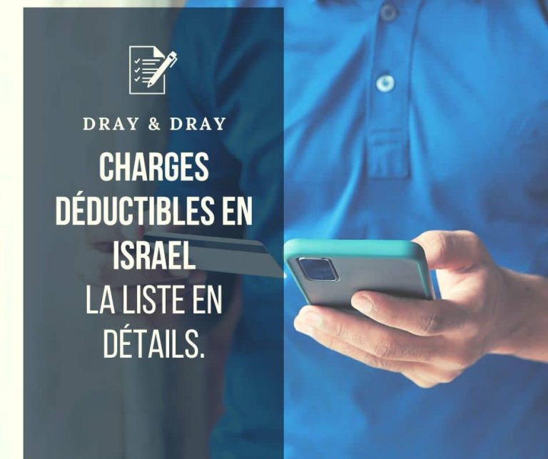 Charges déductibles en Israel