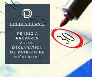 déclaration de patrimoine préventive en Israël