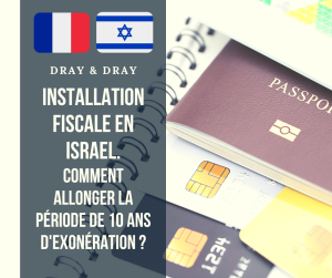 installation fiscale en Israel