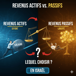 Revenus actifs ou passifs en Israël