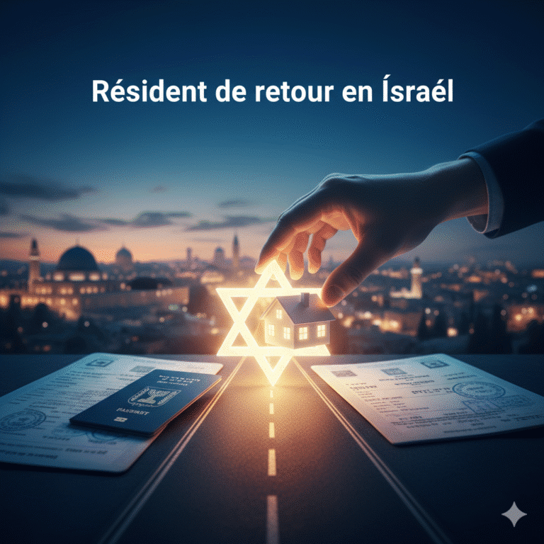 résidents de retour en Israël